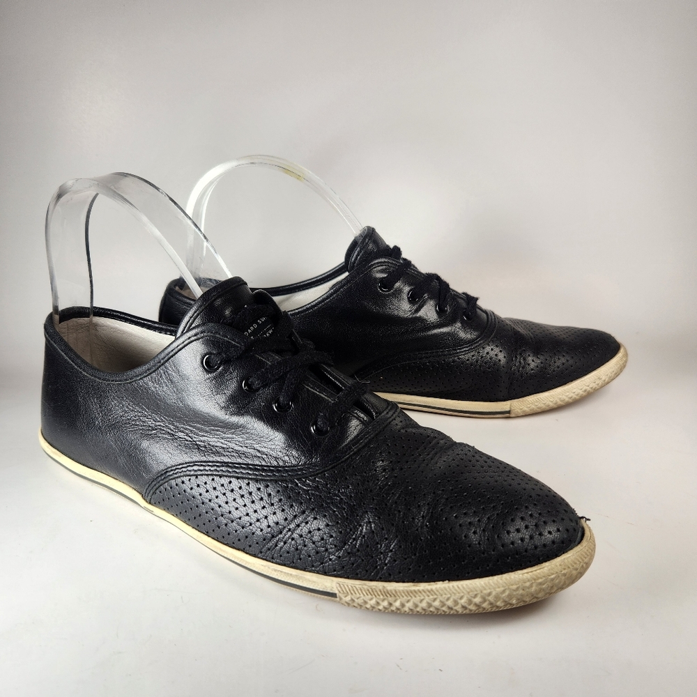 Marc By MARC JACOBS Women’s Sneaker Size 9.5  EU 40 Black Leather Shoe